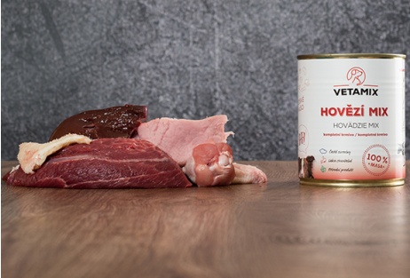 Hovädzí mix v konzerve 850 g