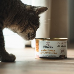 Kuřecí prsa ve vlastní šťávě 800 g