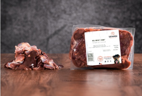 Mix hydinové droby 1 kg