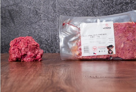 Príkrm pre šteňatá: Králik jemne mletý s kosťou1 kg