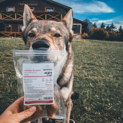 Sušené hovädzie šľachy