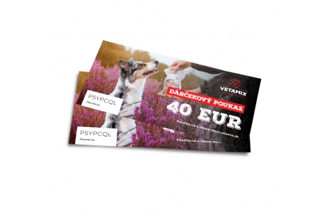 Darčekový poukaz 40 €