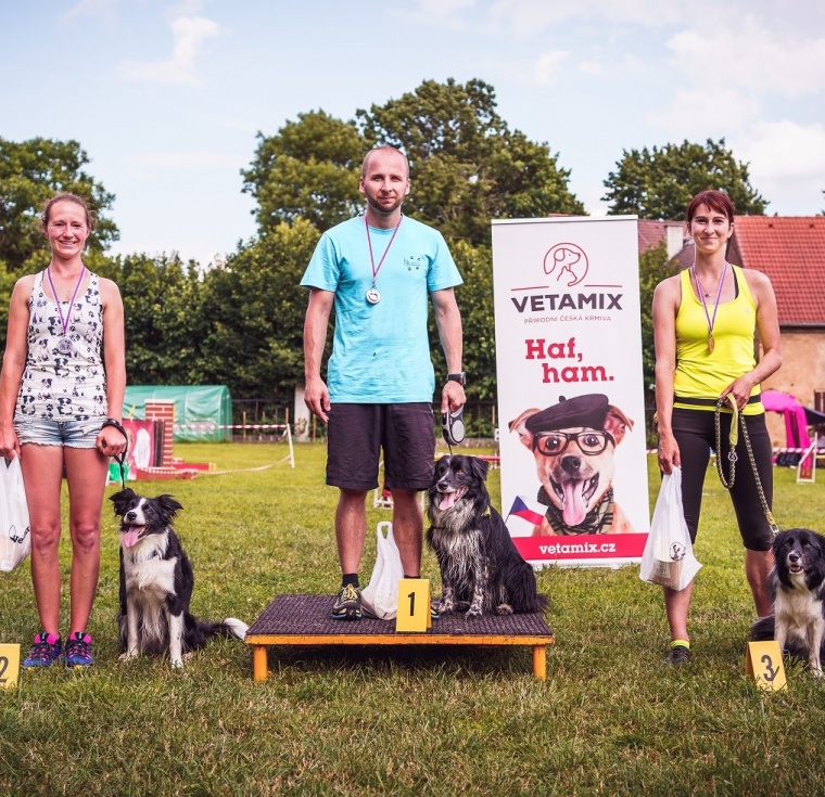 VETAMIX na agility pretekoch v Rokycanoch